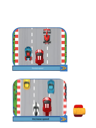 RaceBuddy Volante | Deja que los jóvenes corredores sueñen con la aventura - Diversión interactiva para jugar